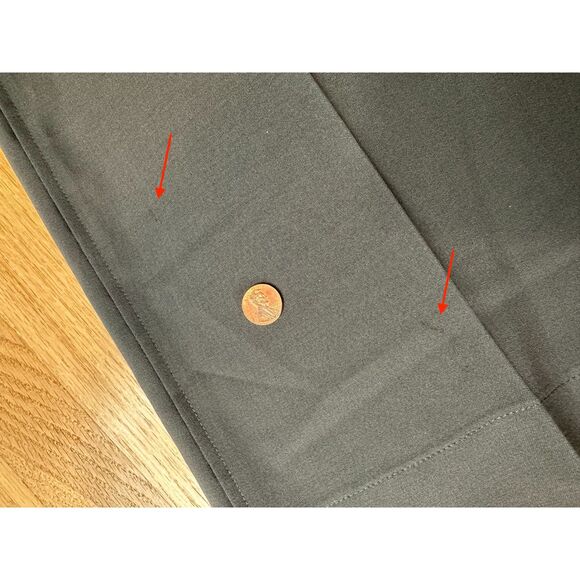 Theory Wide Leg Trouser Dark Grey Wool Blend High Waist Suit Pant 8 - Picture 7 of 7